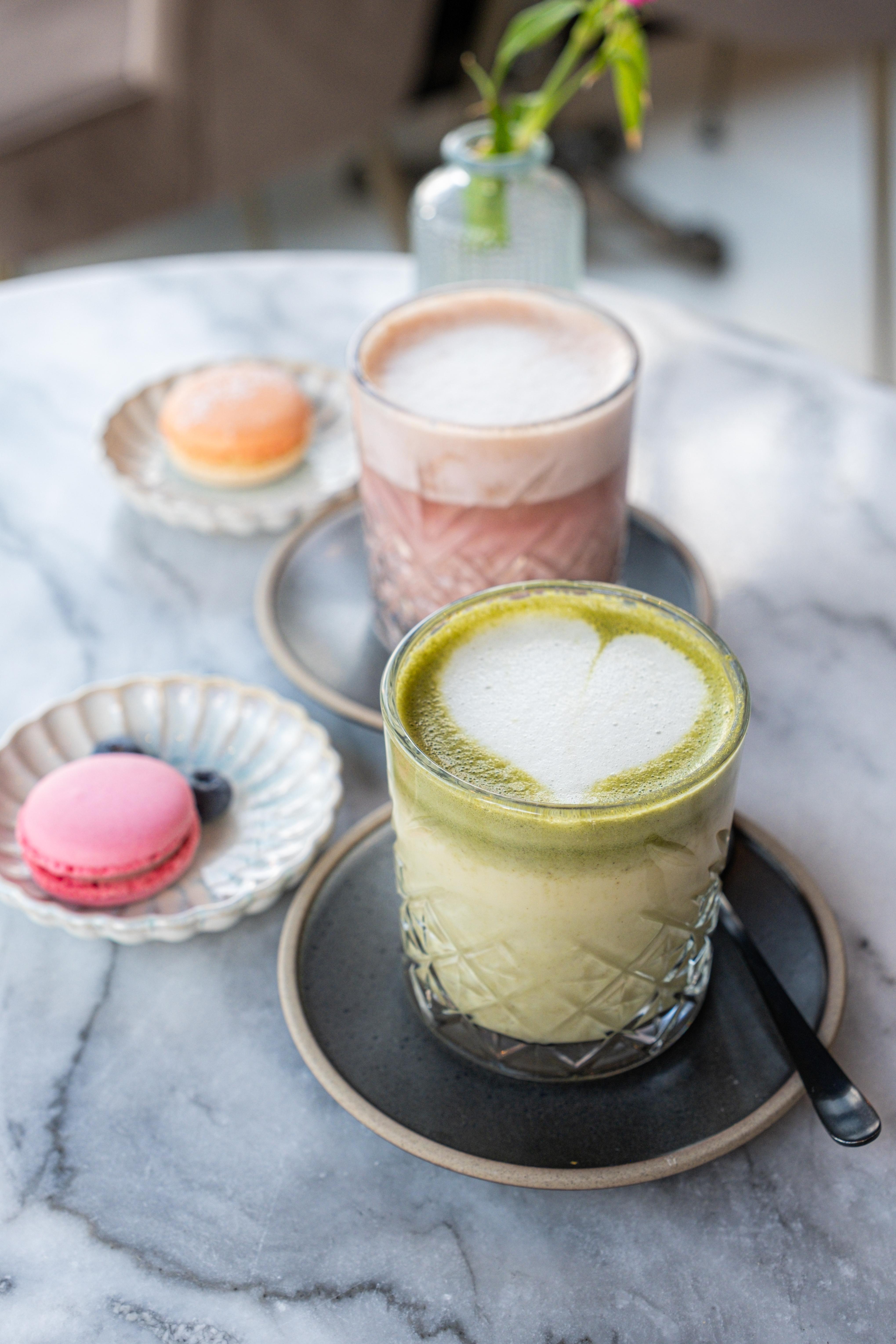 Hotel Haarhuis Arnhem Luaran gambar Matcha latte